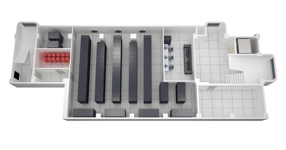 機房3D效果圖的作用，機房3D效果圖